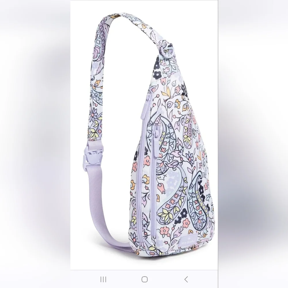 Vera Bradley Lighten Up Essential Sling Backpack NWT